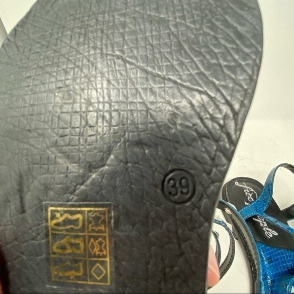 Free People Blue Dani Studded Gladiator Sandals - Picture 7 of 7